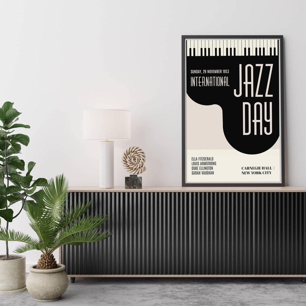 Woodford Curve Jazz Wall Art Print — gallery image 13