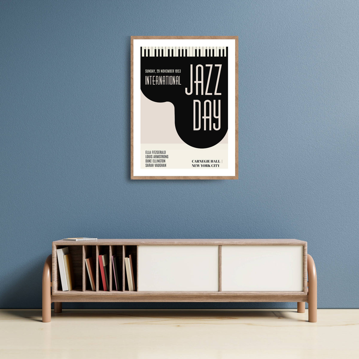 Woodford Curve Jazz Wall Art Print — gallery image 9