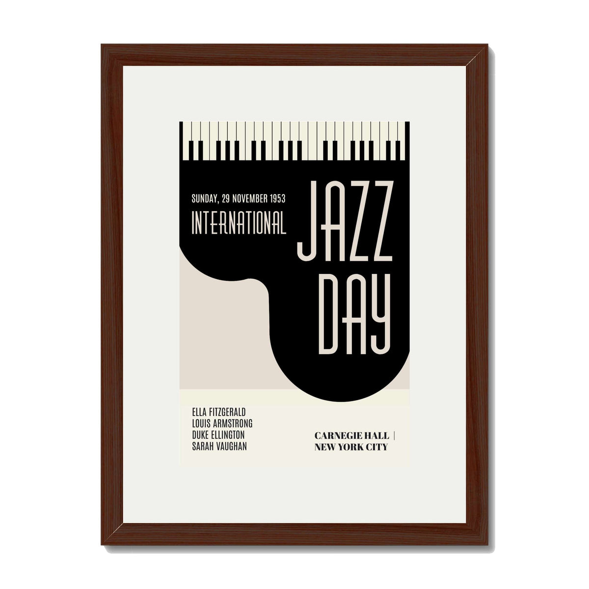 Woodford Curve Jazz Wall Art Print — gallery image 25