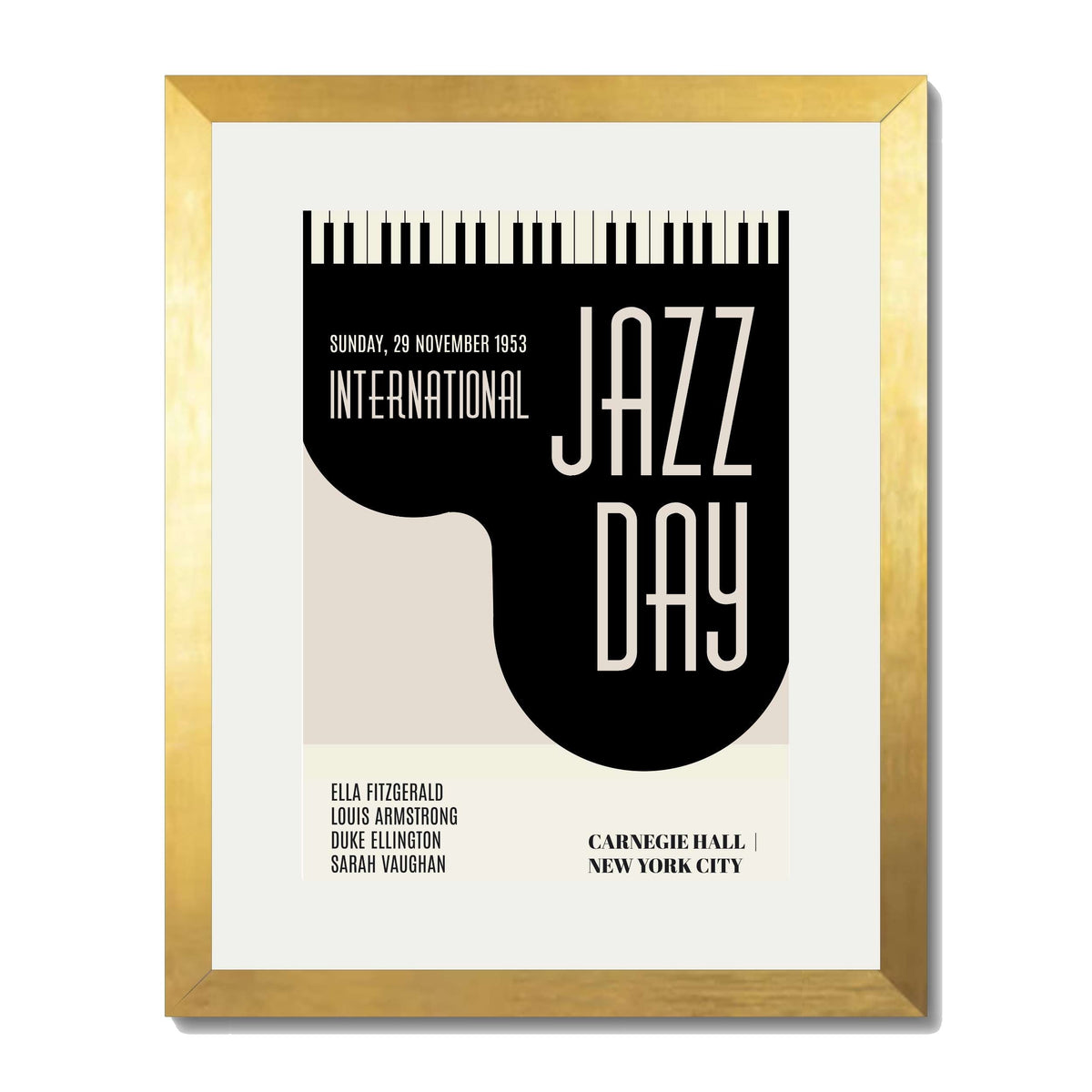 Woodford Curve Jazz Wall Art Print — gallery image 35