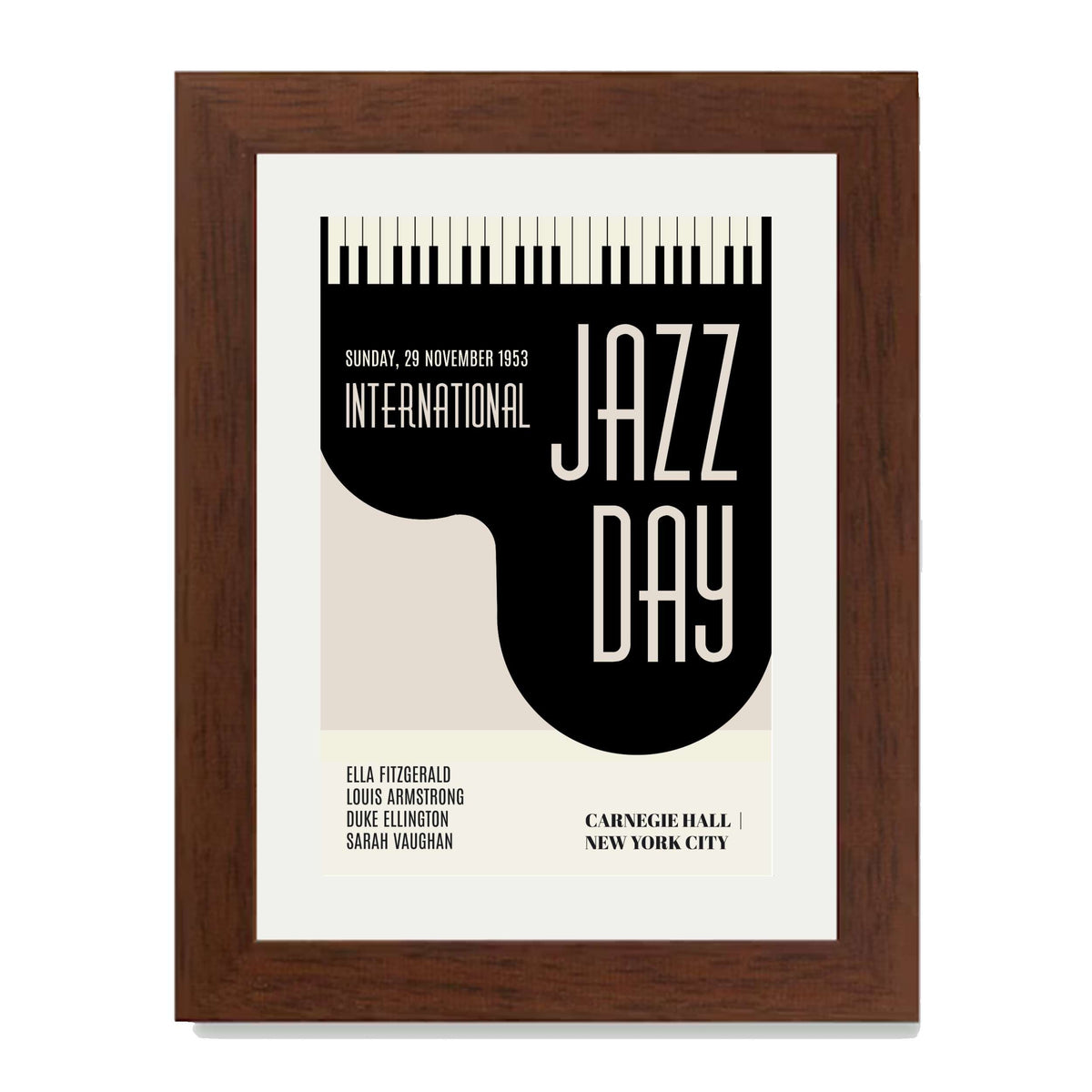 Woodford Curve Jazz Wall Art Print — gallery image 24