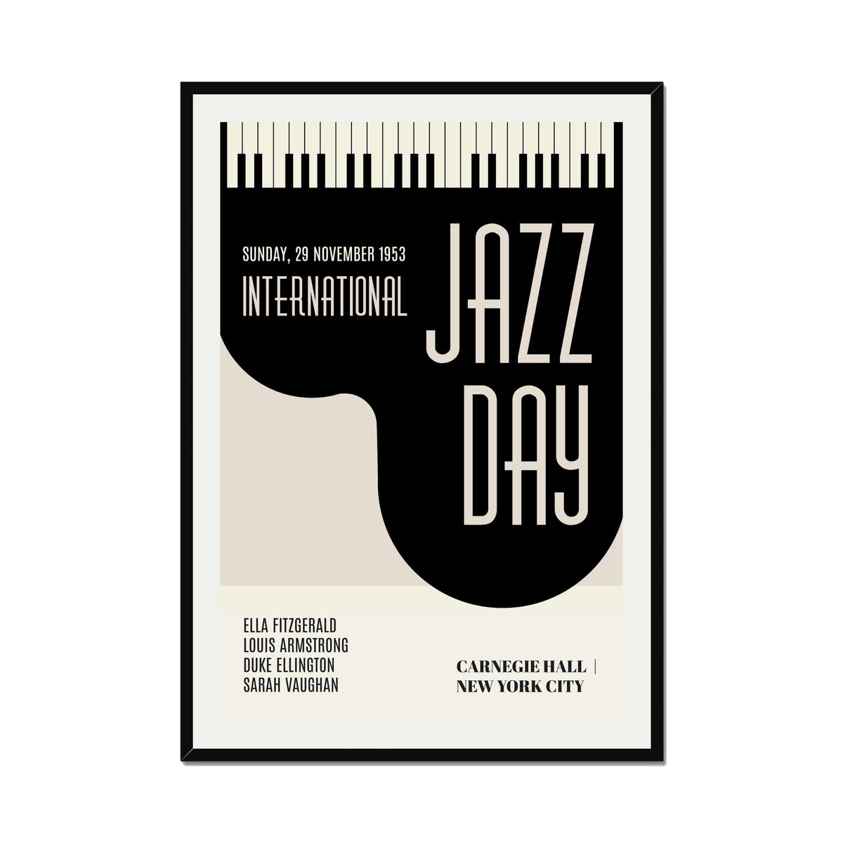 Woodford Curve Jazz Wall Art Print — gallery image 23