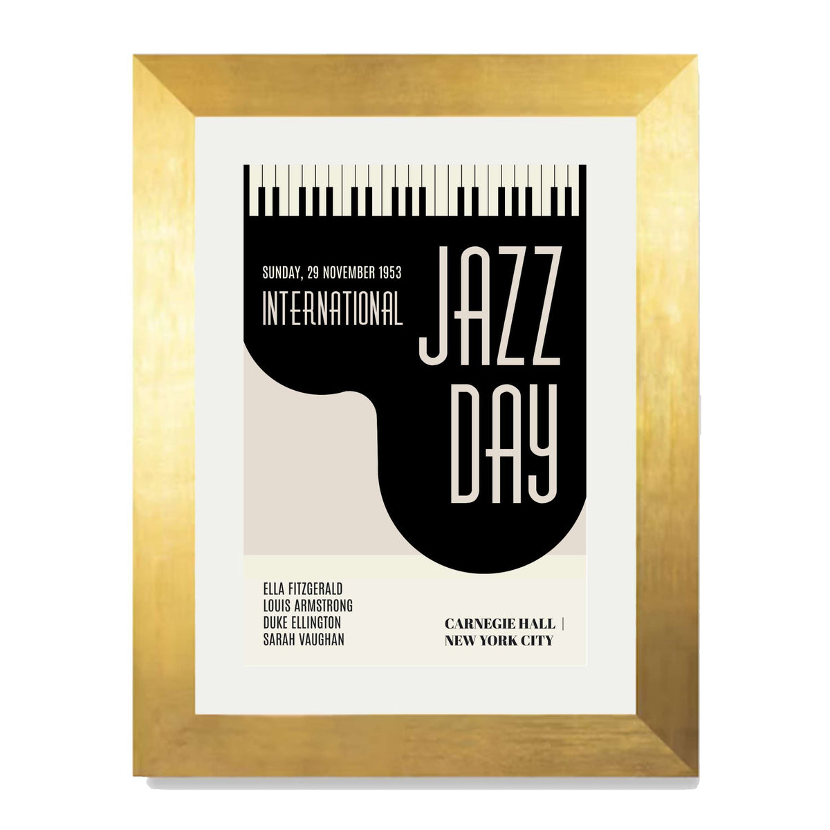 Woodford Curve Jazz Wall Art Print — gallery image 34