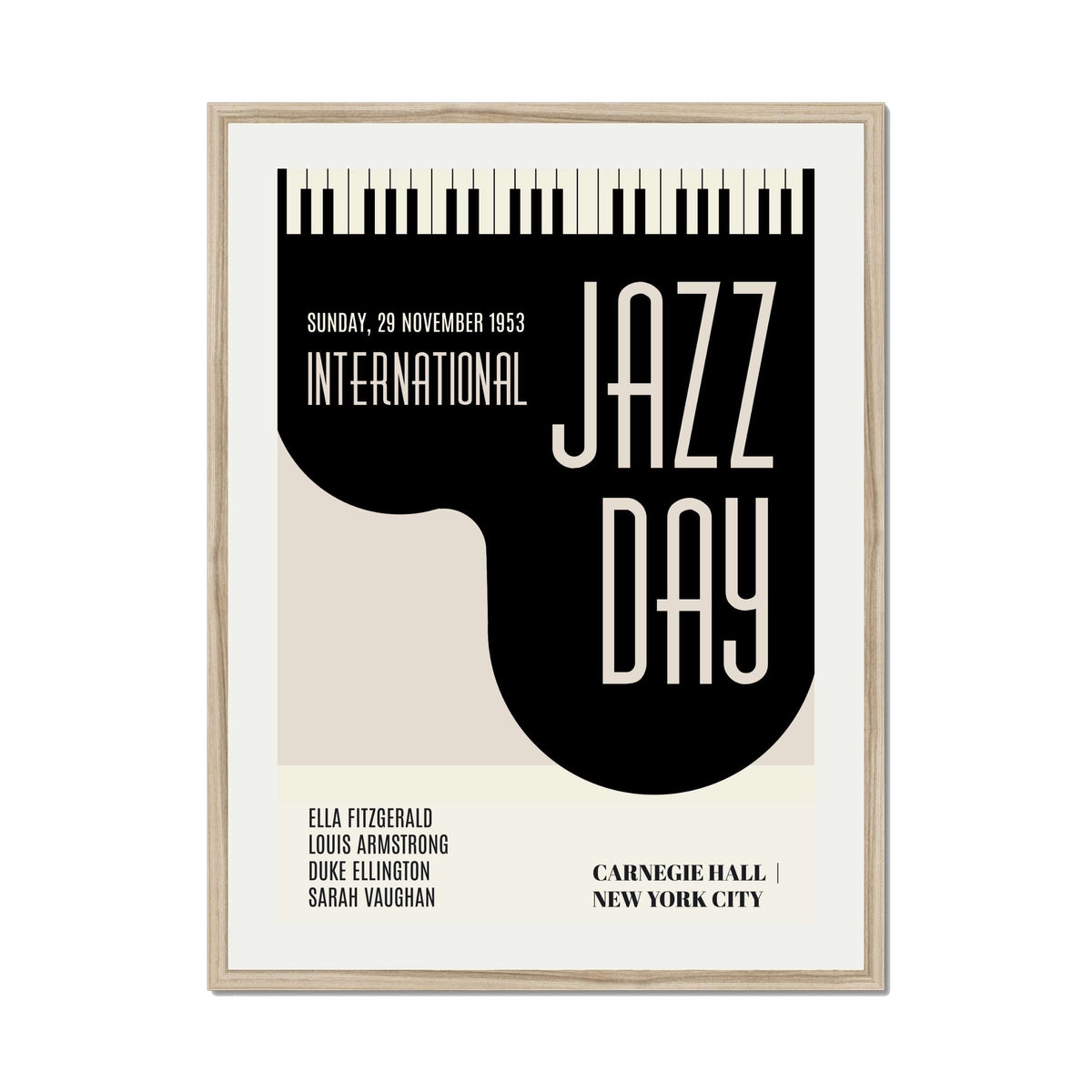 Woodford Curve Jazz Wall Art Print — gallery image 48