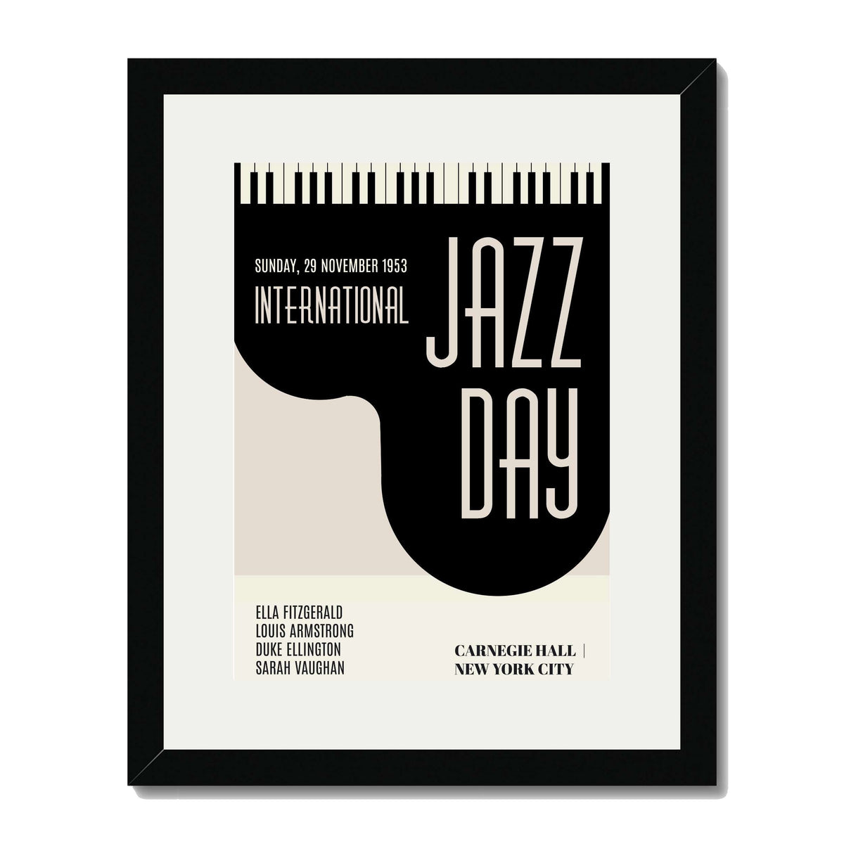 Woodford Curve Jazz Wall Art Print — gallery image 19