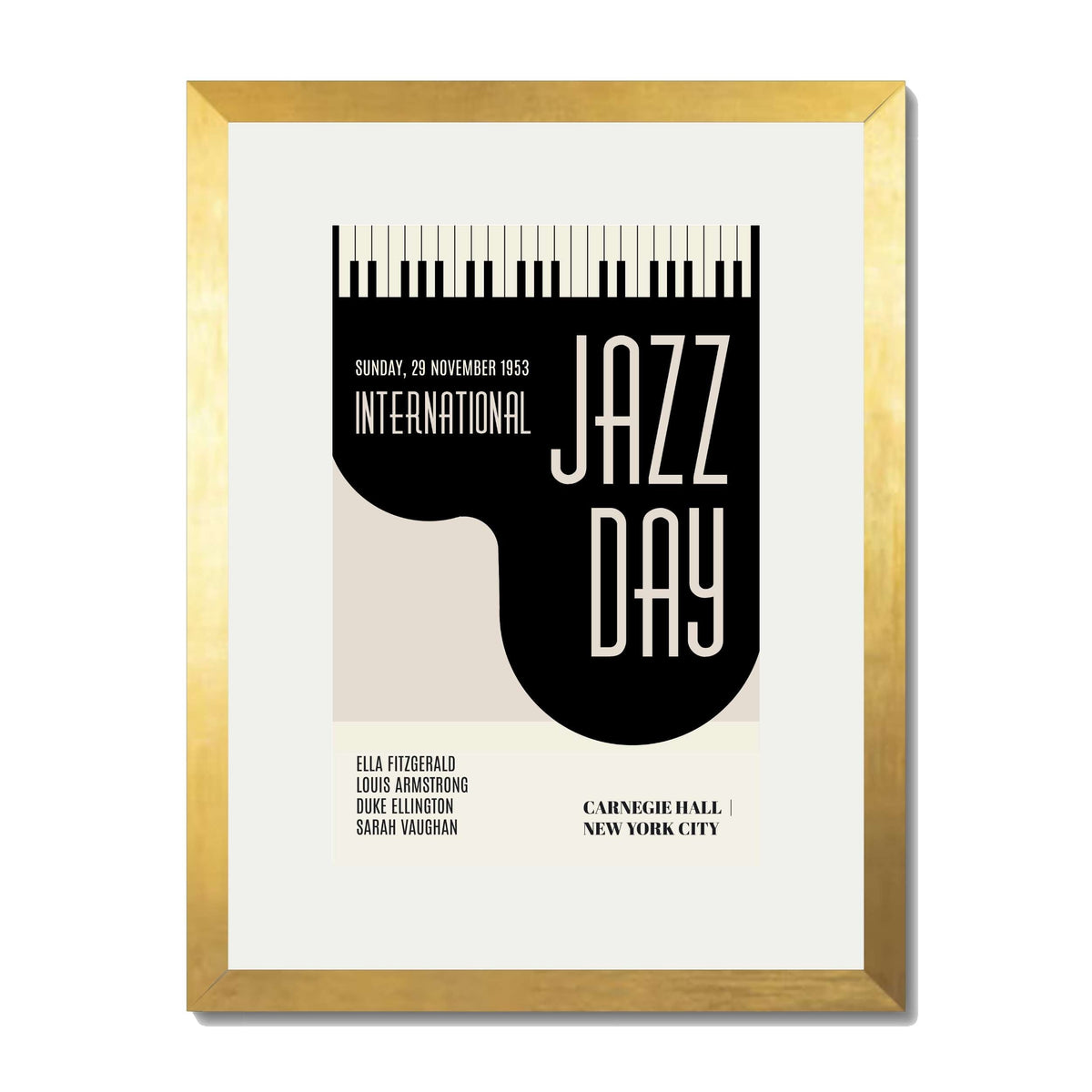 Woodford Curve Jazz Wall Art Print — gallery image 36