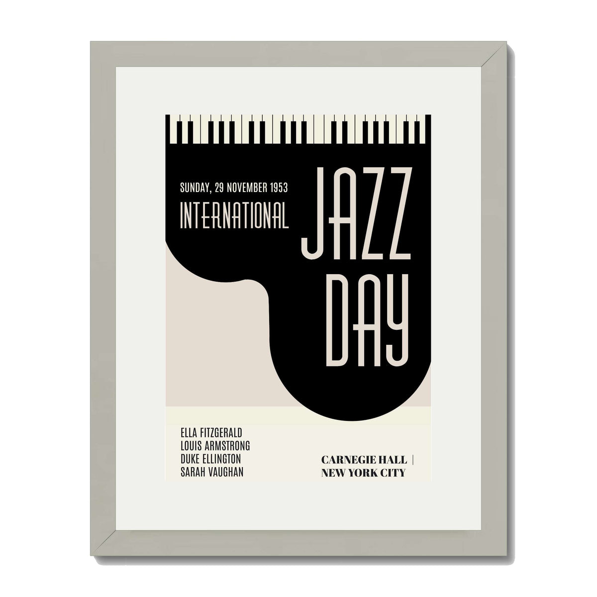 Woodford Curve Jazz Wall Art Print — gallery image 41