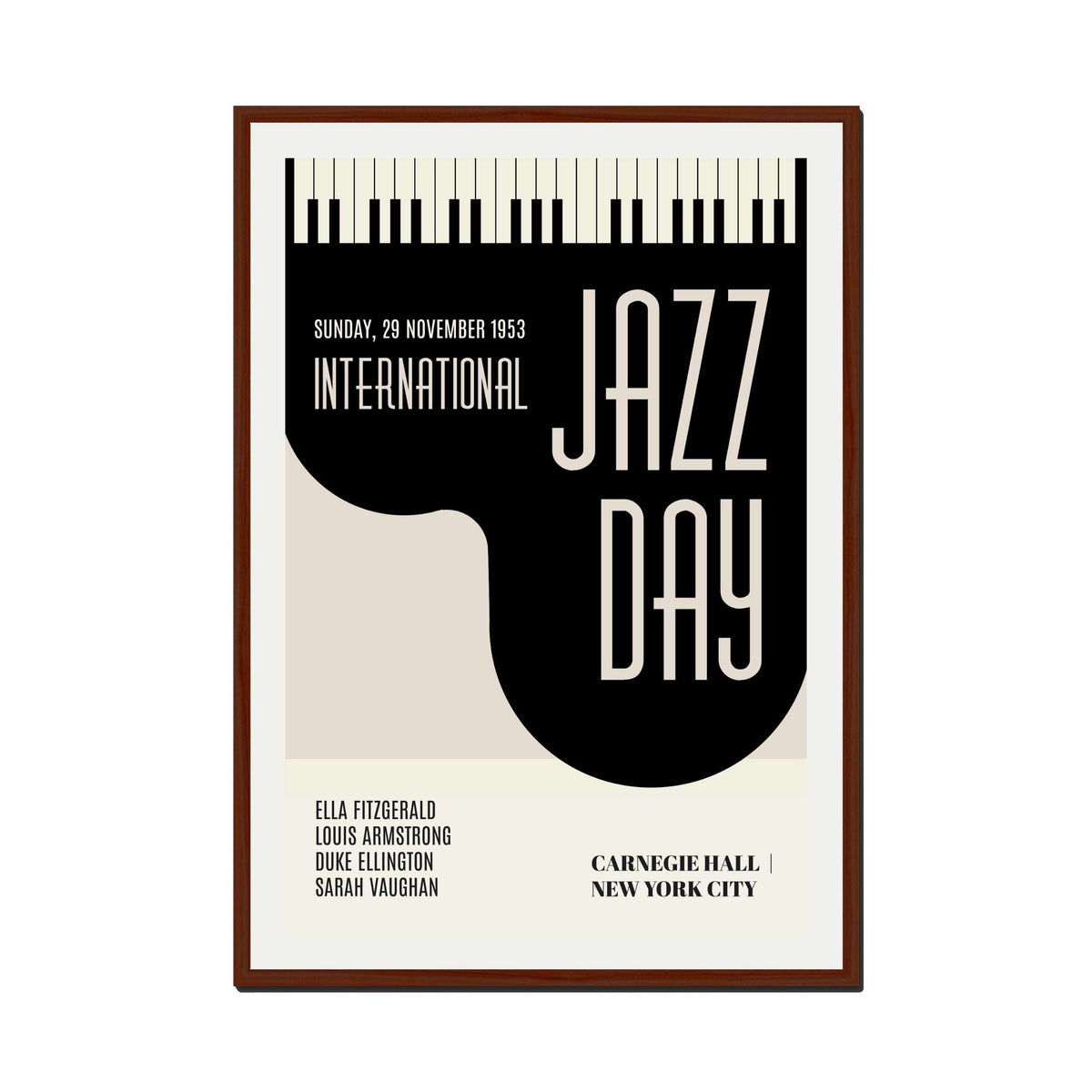 Woodford Curve Jazz Wall Art Print — gallery image 27