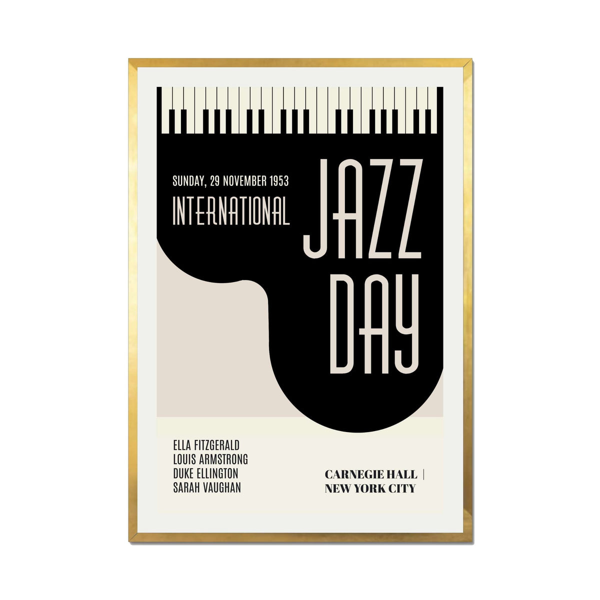 Woodford Curve Jazz Wall Art Print — gallery image 39