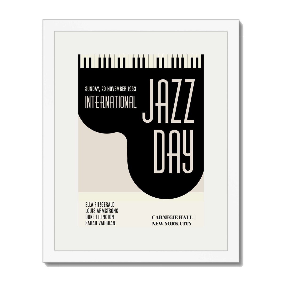 Woodford Curve Jazz Wall Art Print — gallery image 57