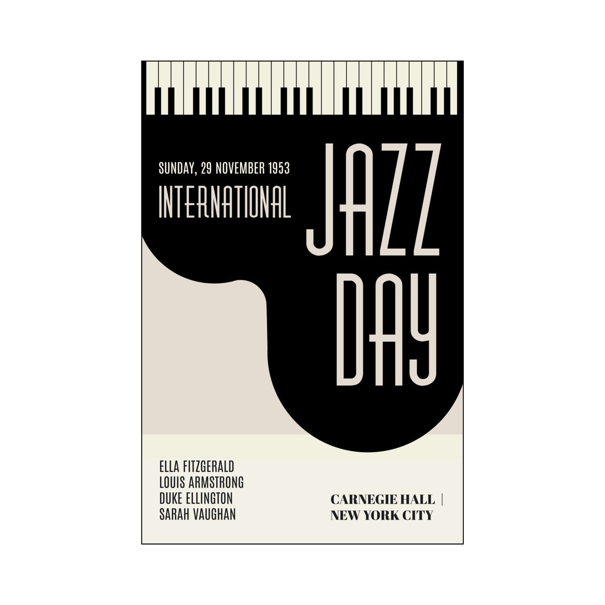 Woodford Curve Jazz Wall Art Print — gallery image 66