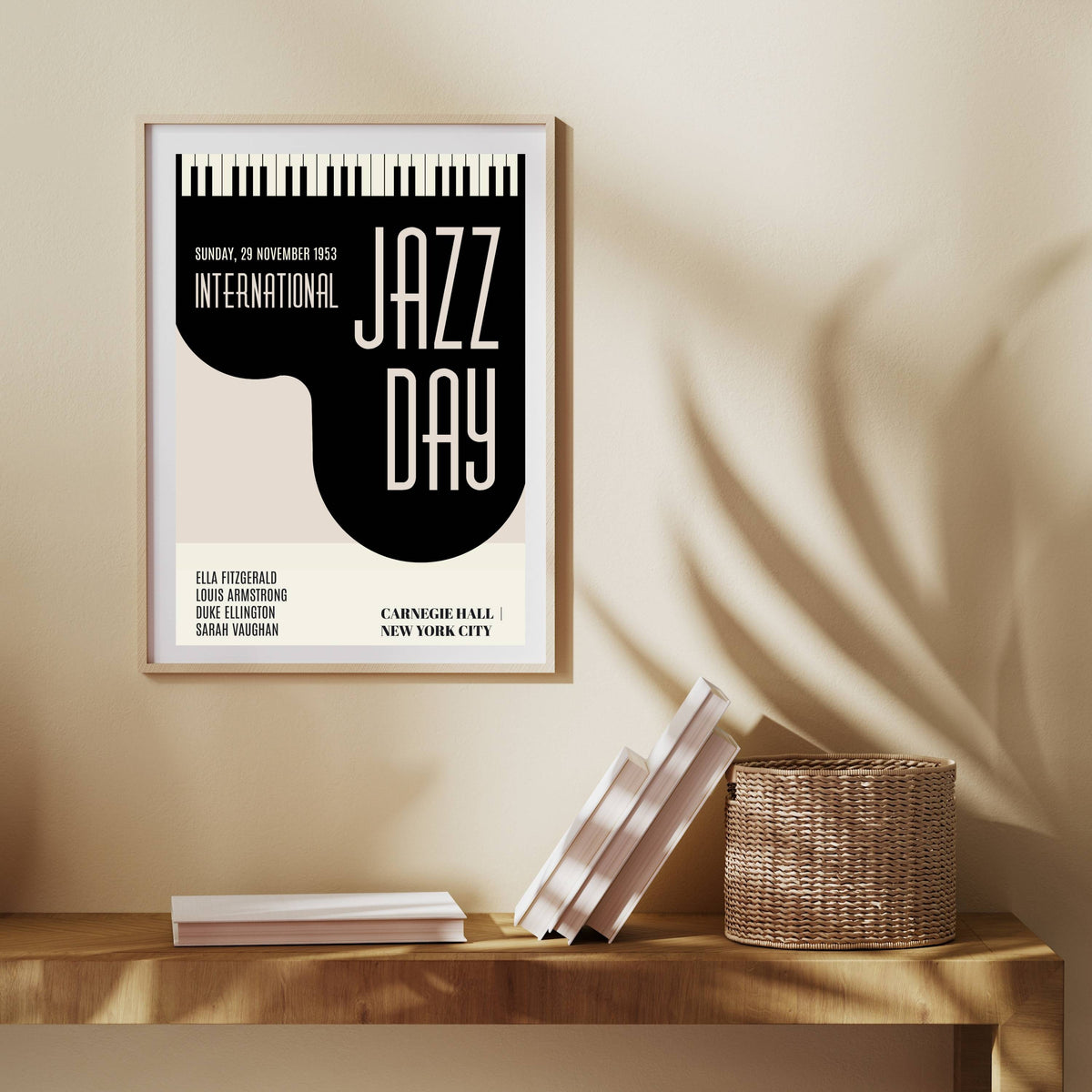 Woodford Curve Jazz Wall Art Print — gallery image 3