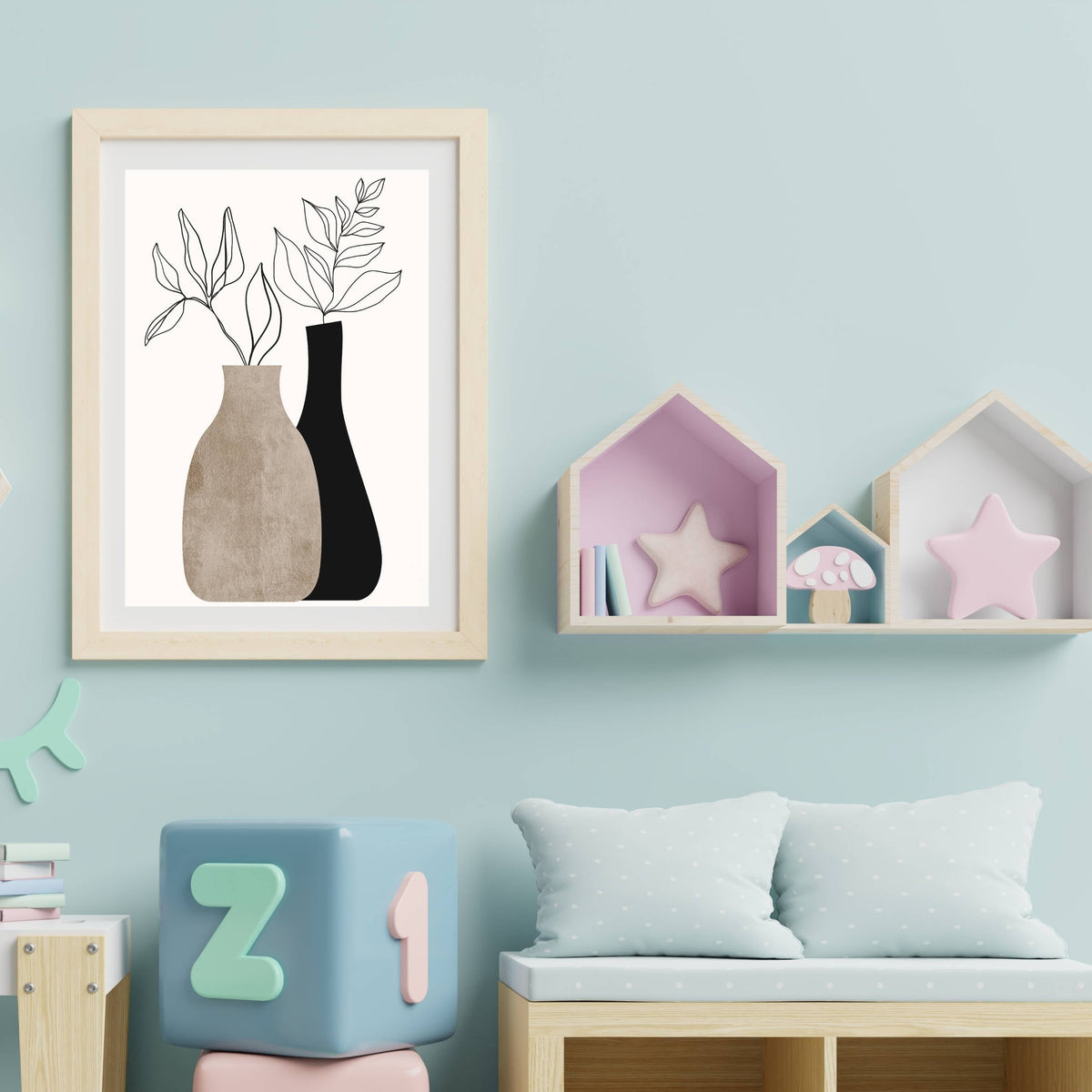 Bracken Axis Botanical Wall Art Print — gallery image 18