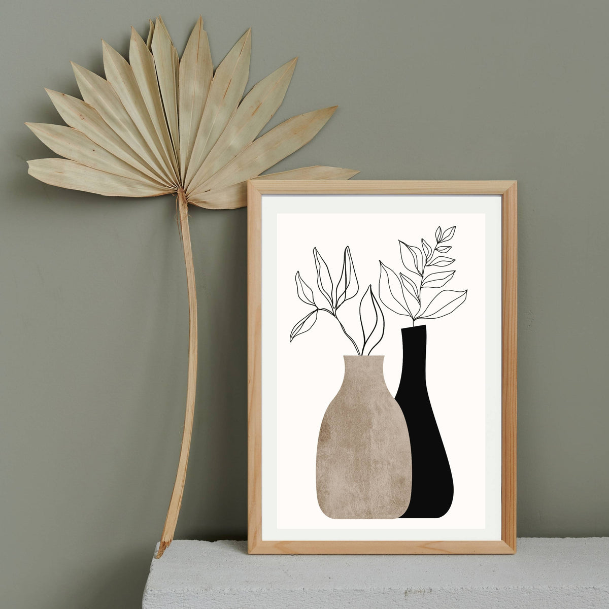 Bracken Axis Botanical Wall Art Print — gallery image 10