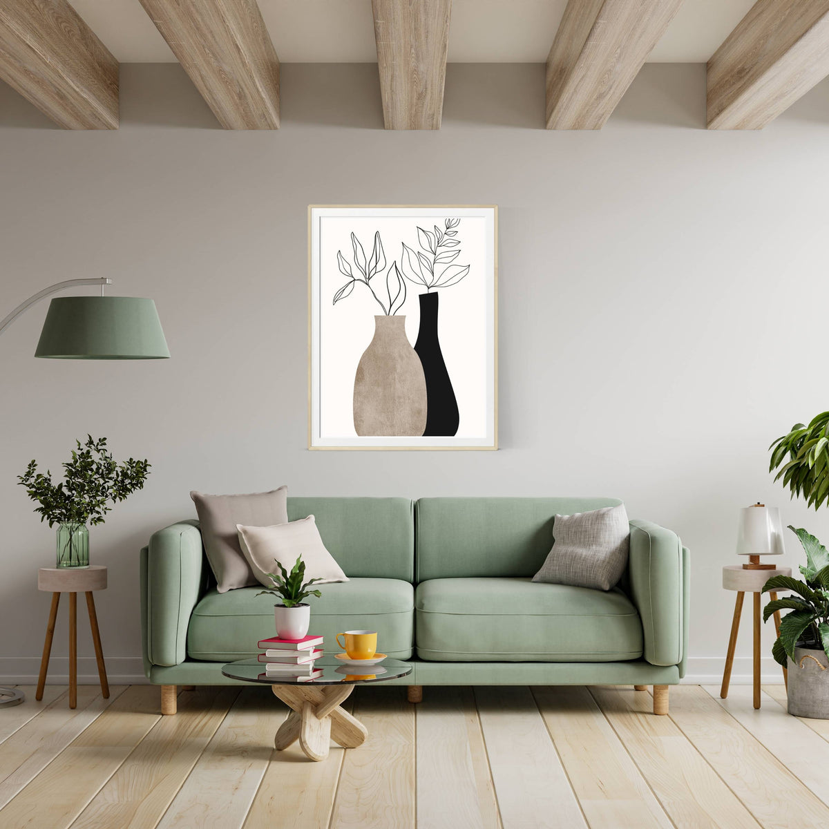 Bracken Axis Botanical Wall Art Print — gallery image 8