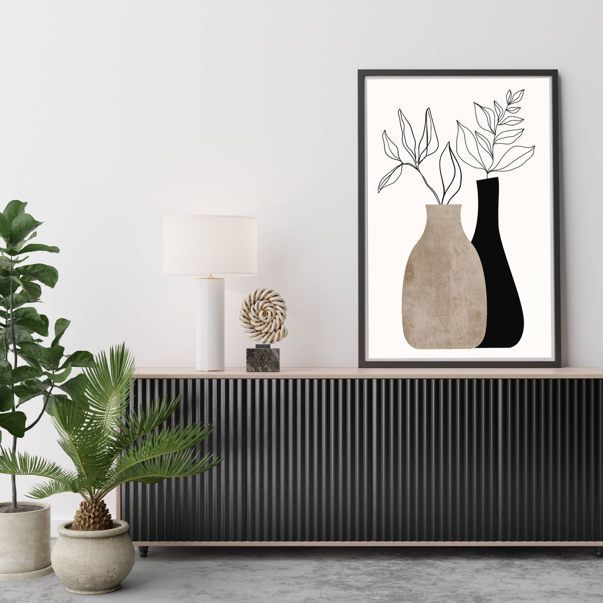 Bracken Axis Botanical Wall Art Print — gallery image 14