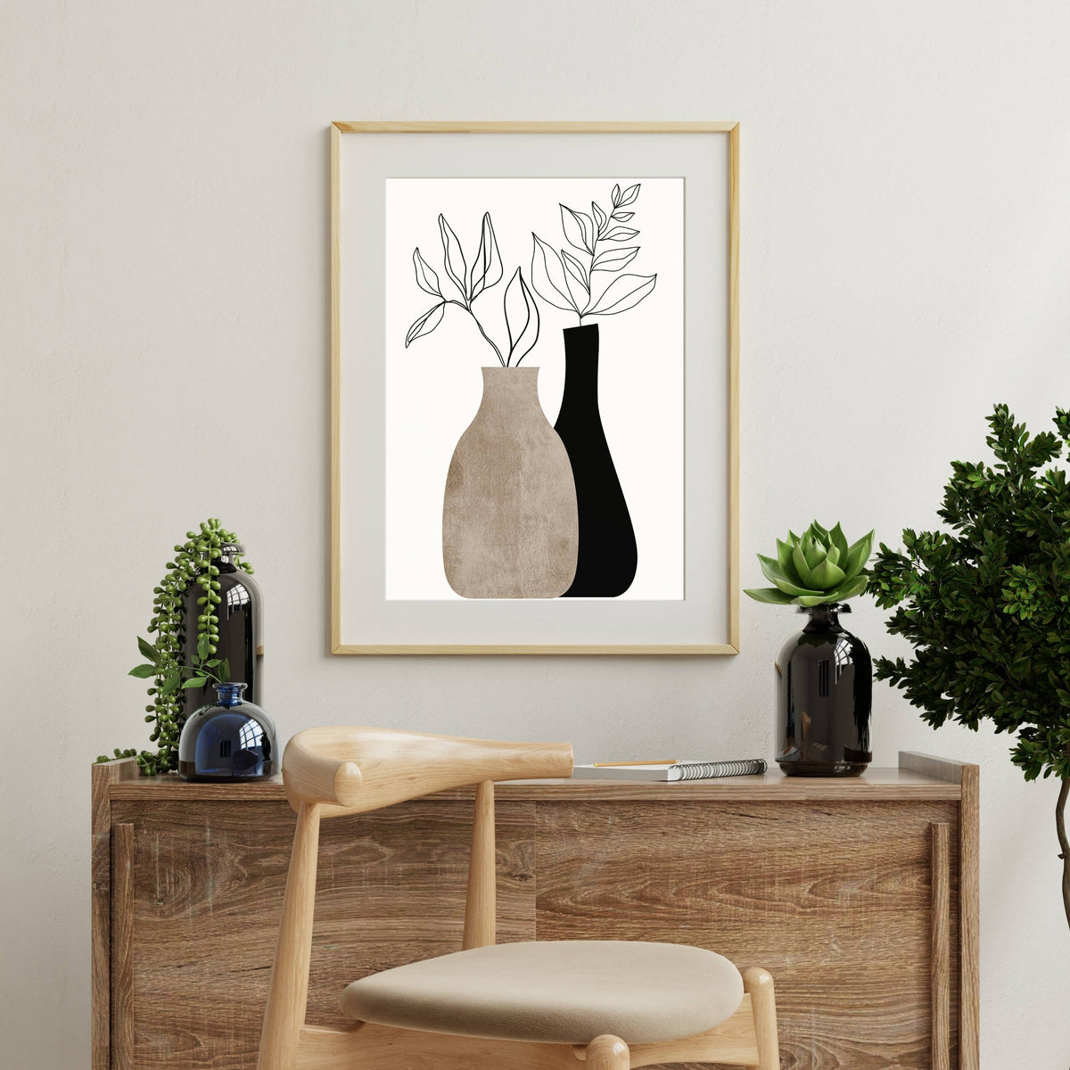 Bracken Axis Botanical Wall Art Print — gallery image 13