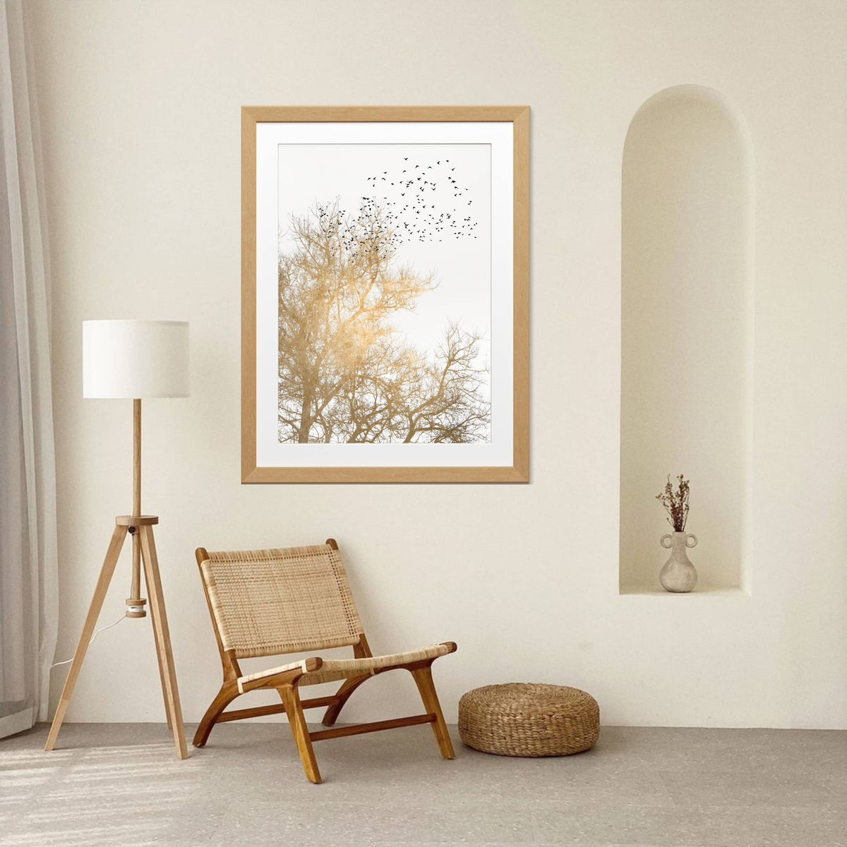 Cedar Axis Bird Wall Art Print — gallery image 5