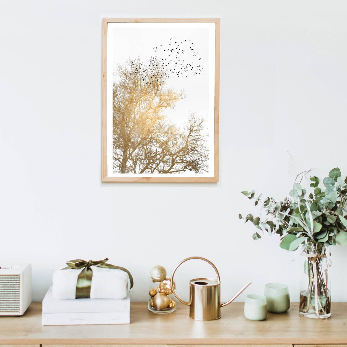 Cedar Axis Bird Wall Art Print — gallery image 7