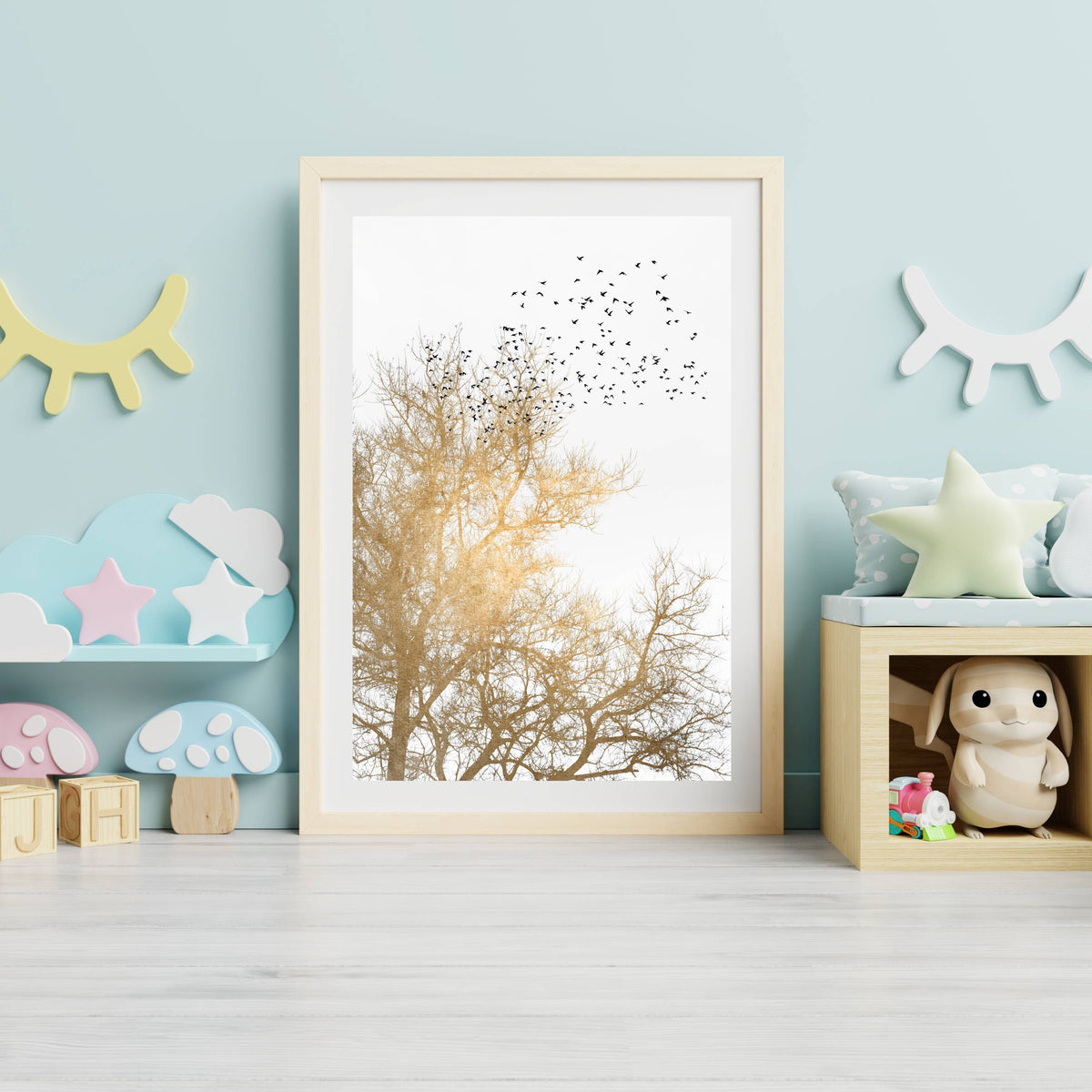 Cedar Axis Bird Wall Art Print — gallery image 16