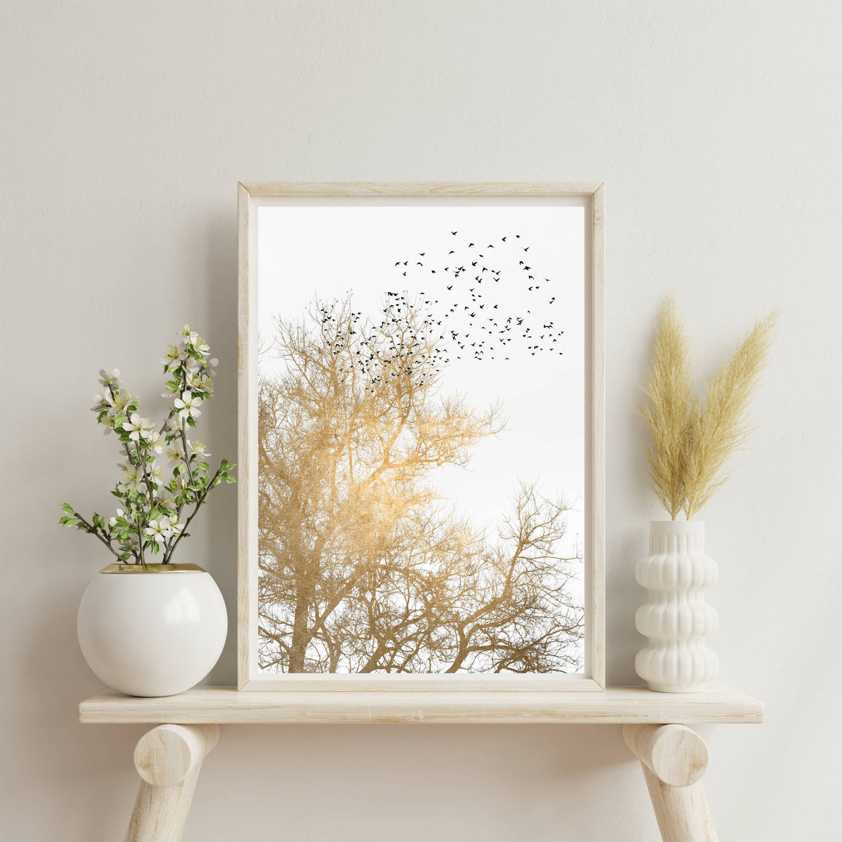 Cedar Axis Bird Wall Art Print — gallery image 8