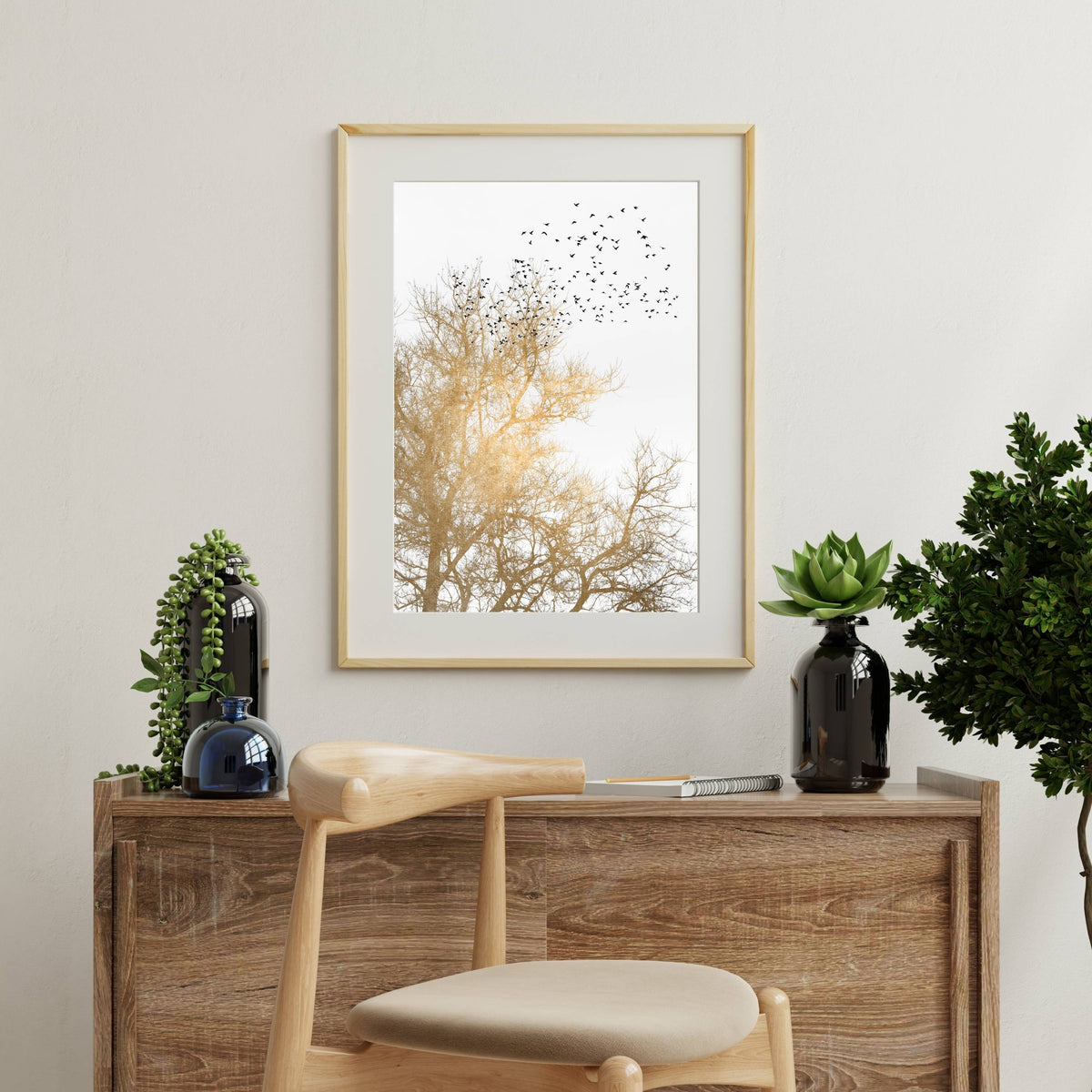 Cedar Axis Bird Wall Art Print — gallery image 12