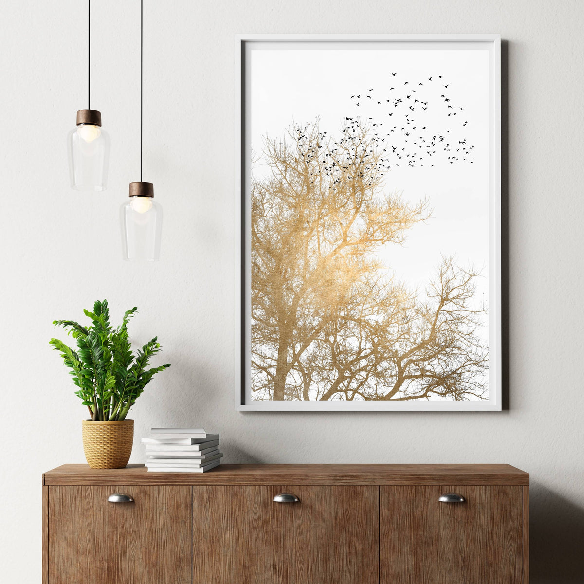 Cedar Axis Bird Wall Art Print — gallery image 10
