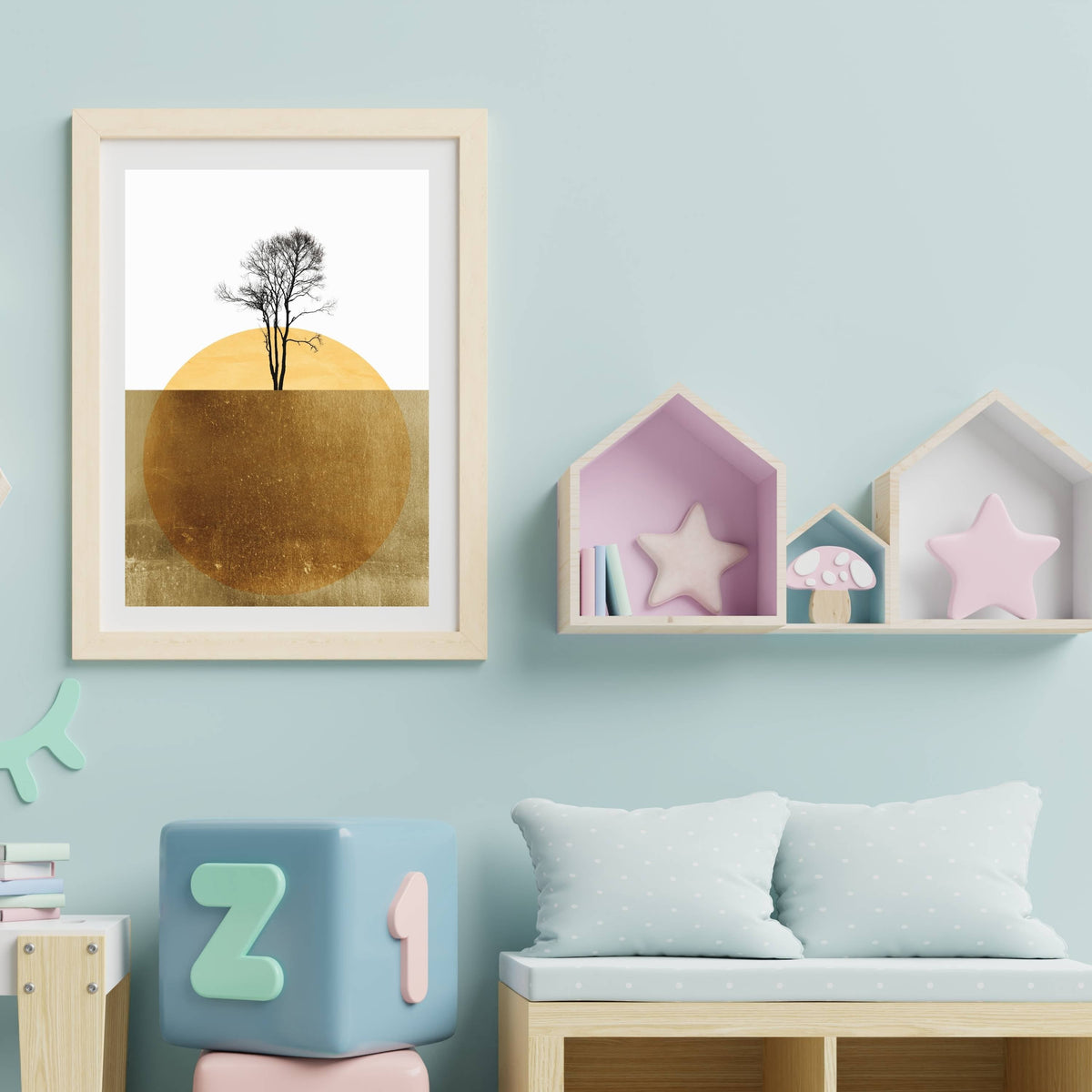 Kestrel Axis Coastal Wall Art Print — gallery image 18