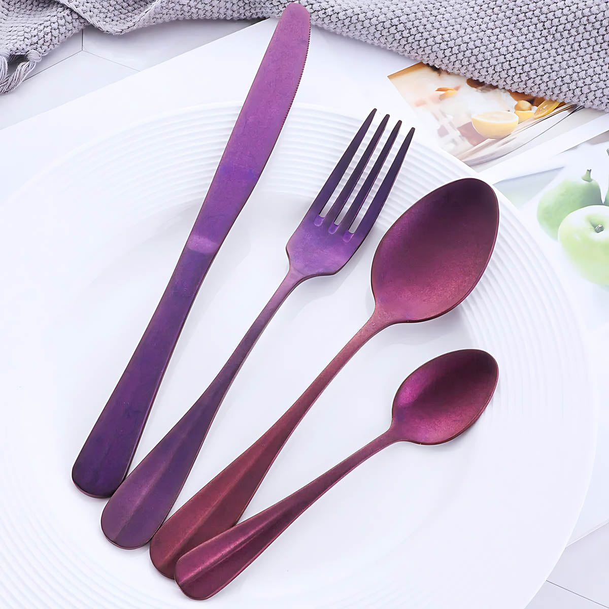 Rowan Axis Stainless Steel Flatware Set — gallery image 8