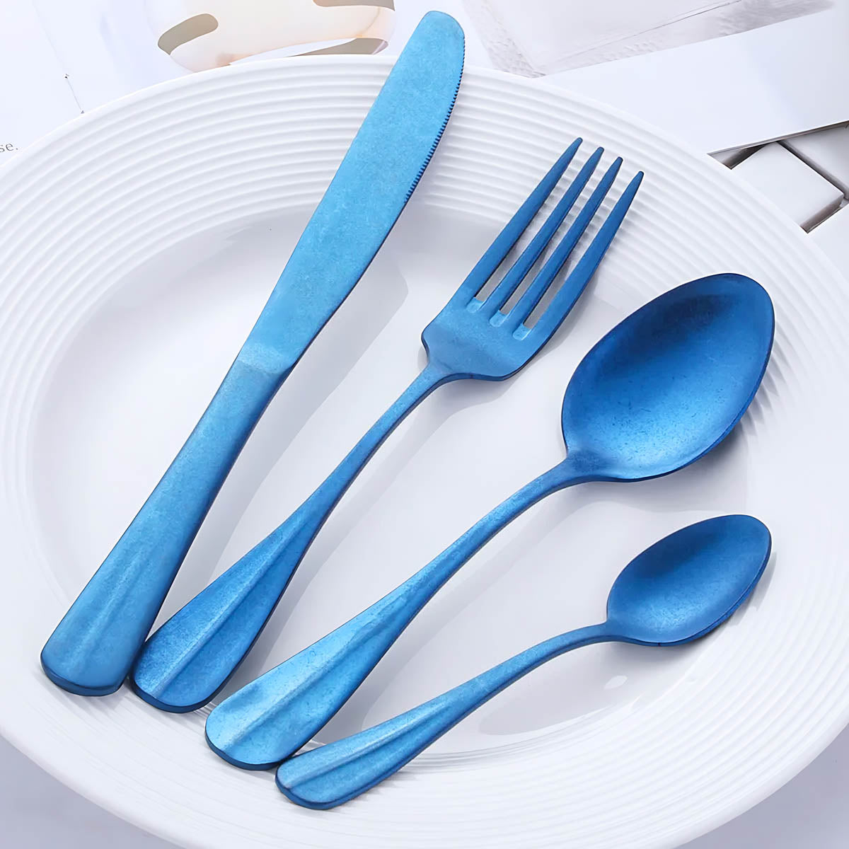 Rowan Axis Stainless Steel Flatware Set — gallery image 5