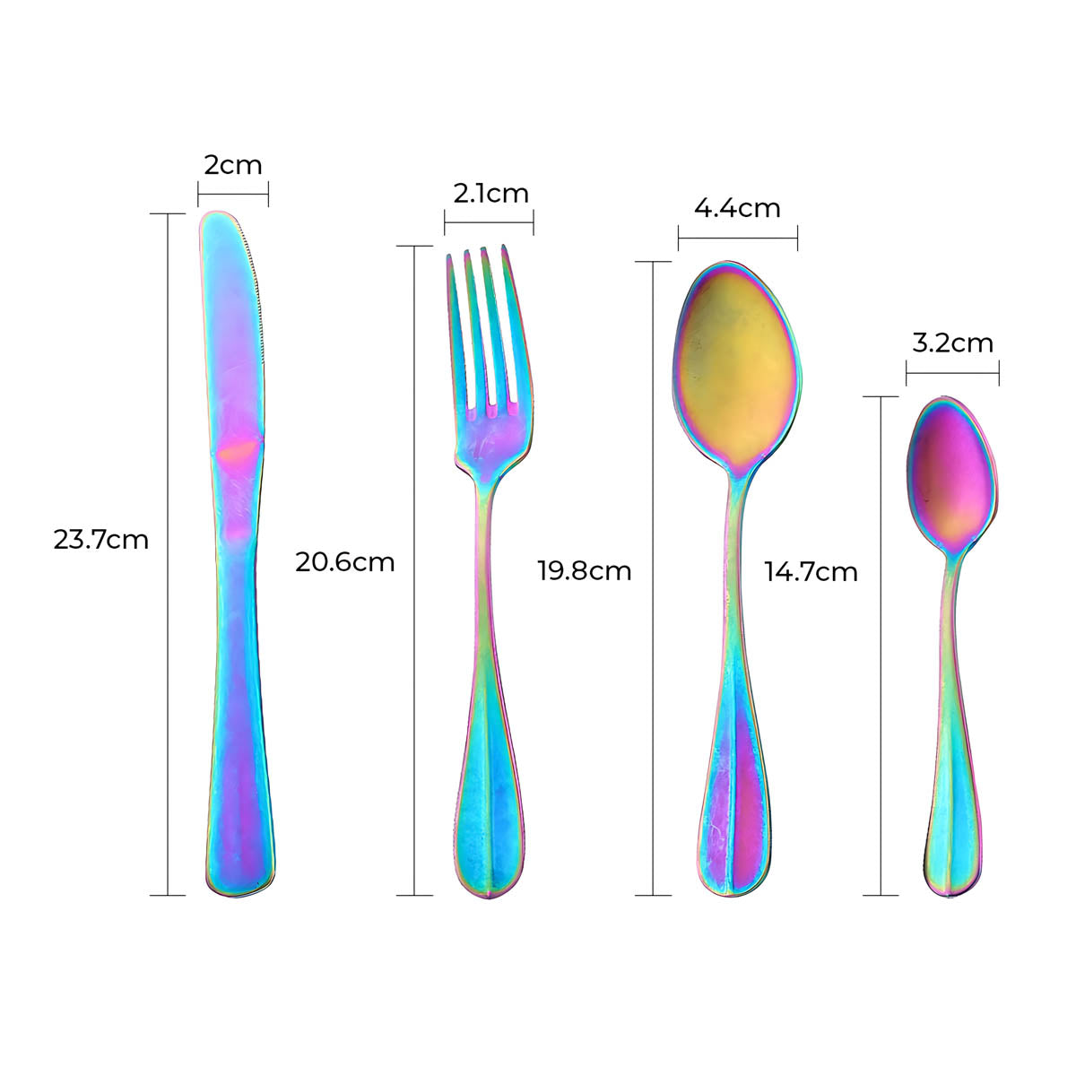 Rowan Axis Stainless Steel Flatware Set — gallery image 32