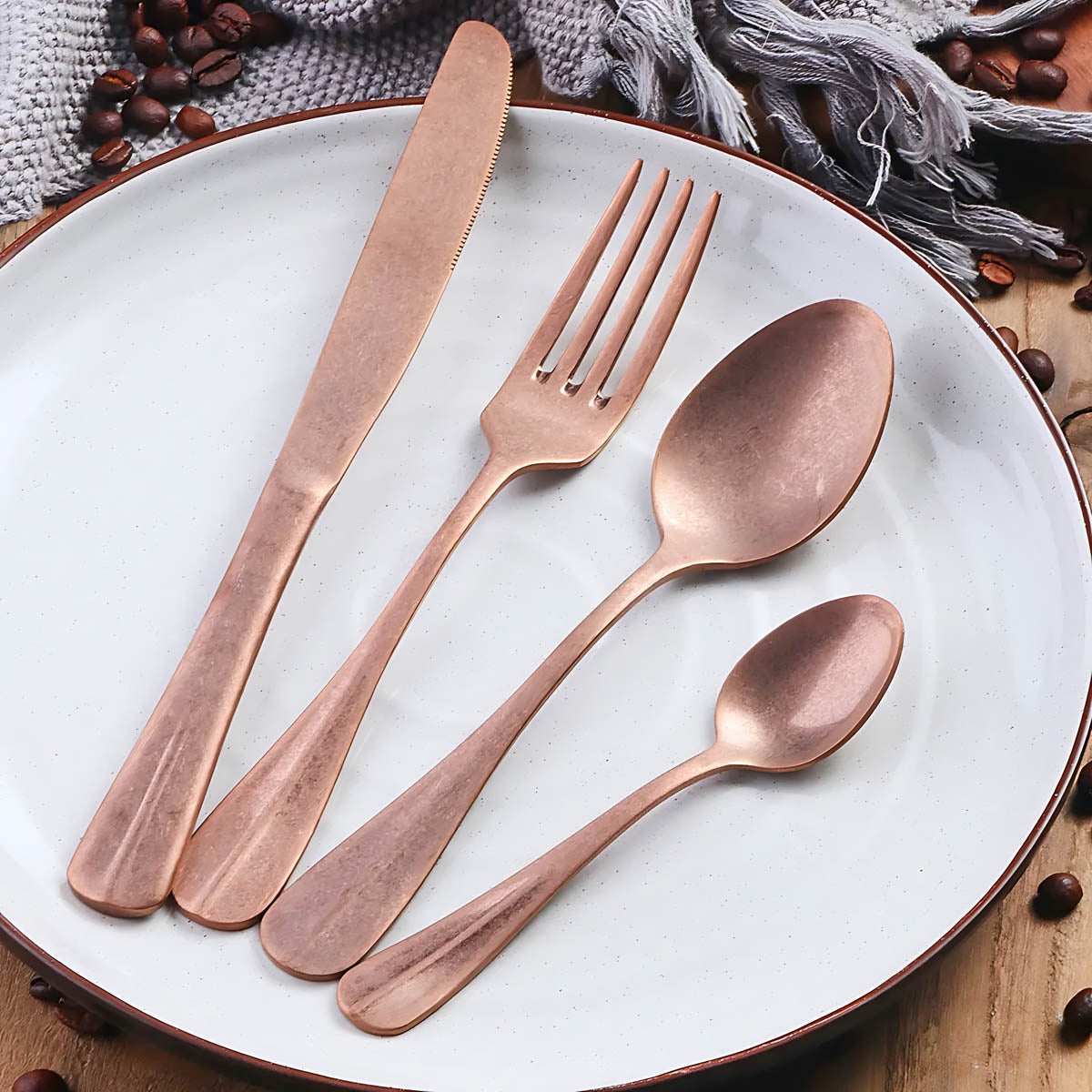 Rowan Axis Stainless Steel Flatware Set — gallery image 3
