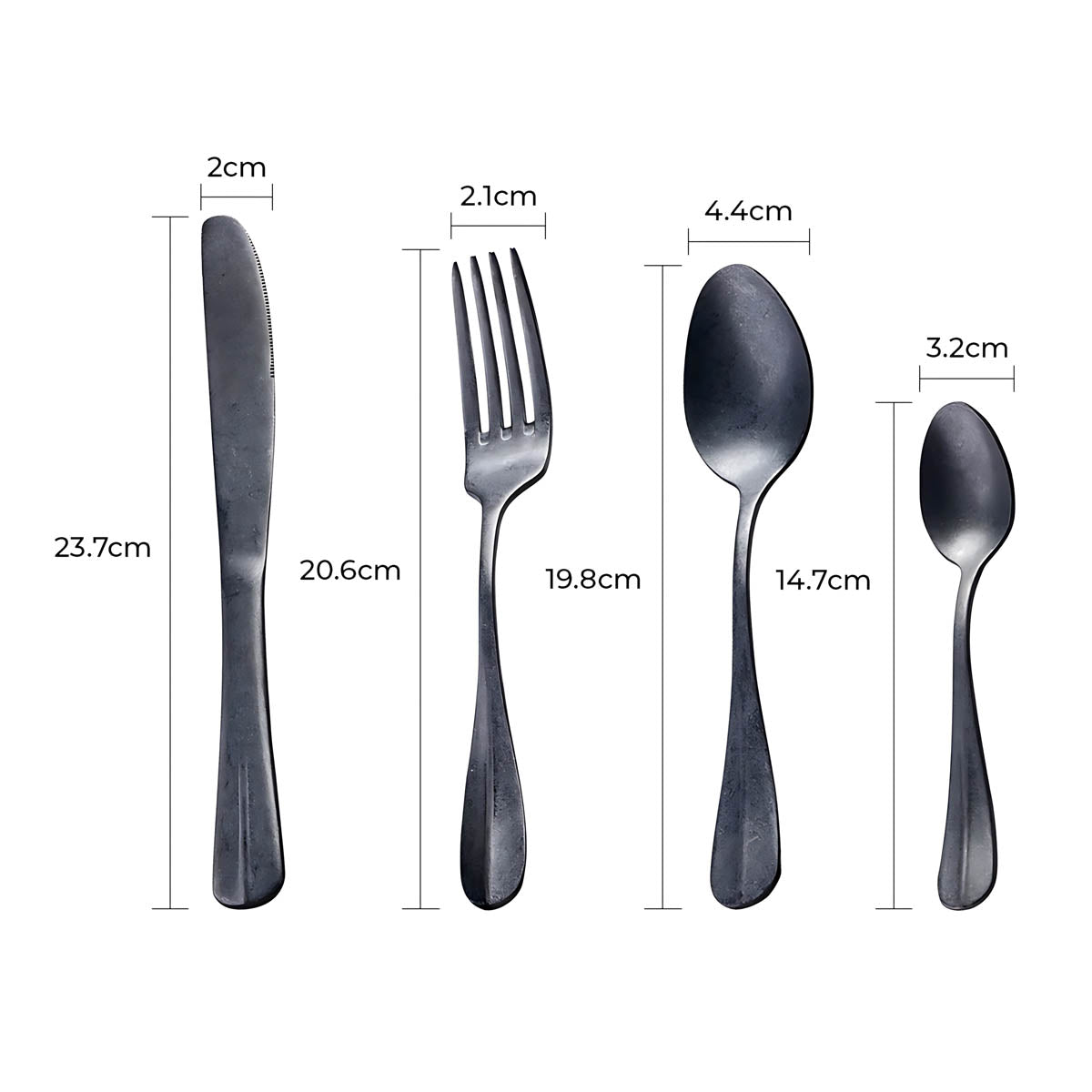 Rowan Axis Stainless Steel Flatware Set — gallery image 25