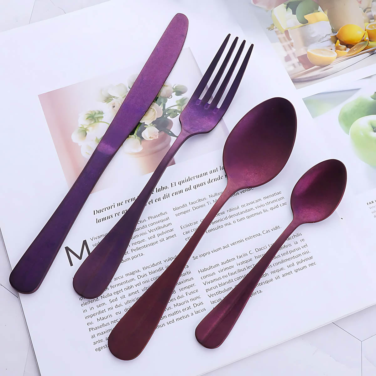 Rowan Axis Stainless Steel Flatware Set — gallery image 16