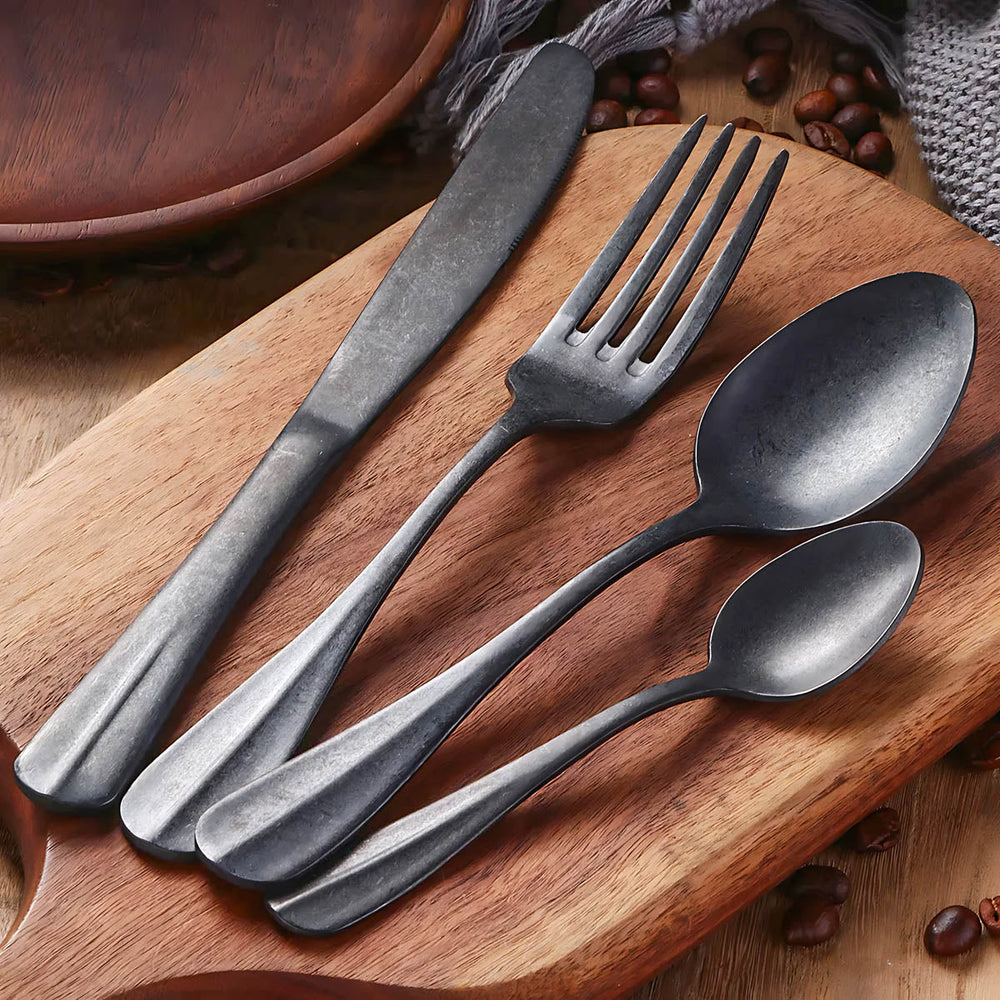 Rowan Axis Stainless Steel Flatware Set — gallery image 4