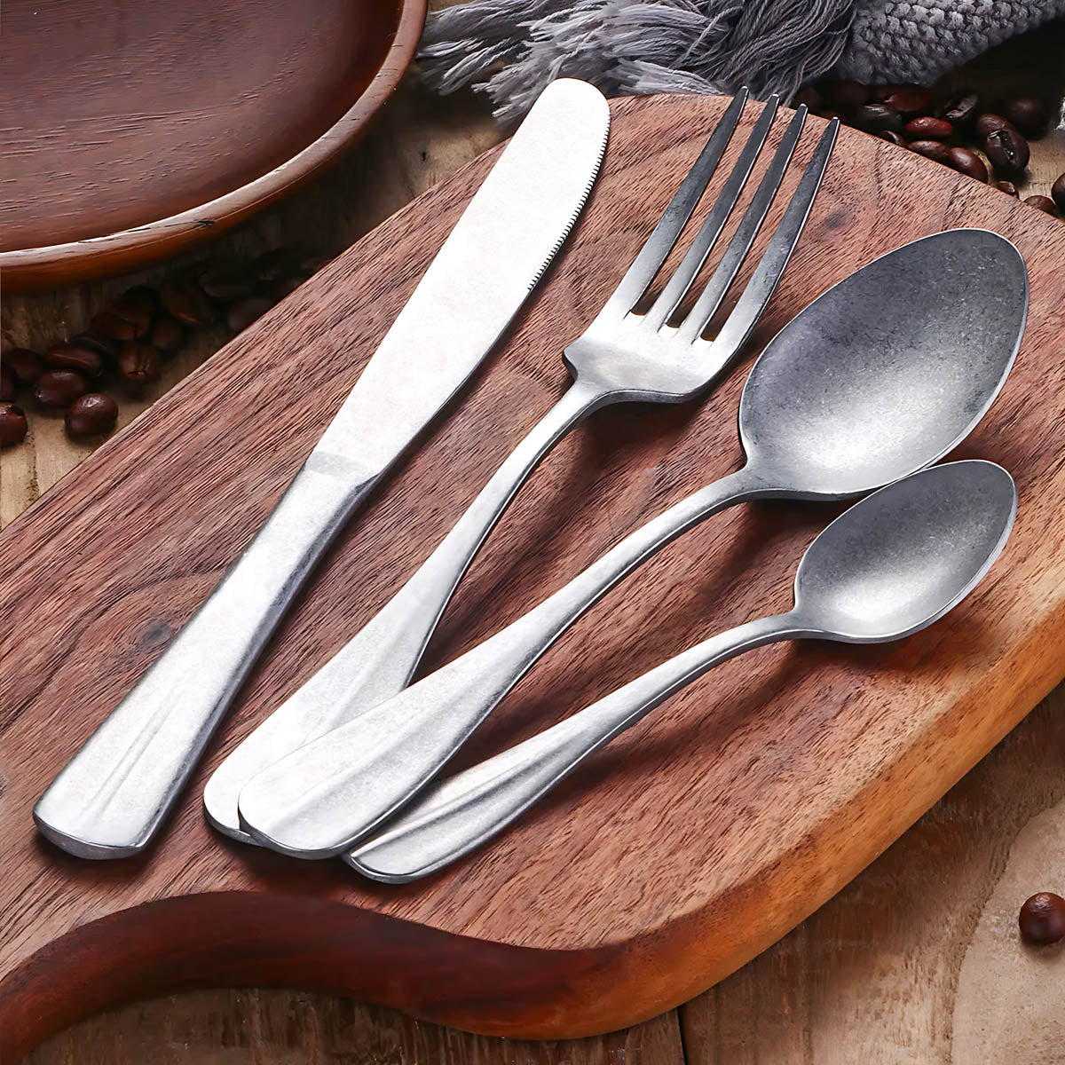 Rowan Axis Stainless Steel Flatware Set — gallery image 11