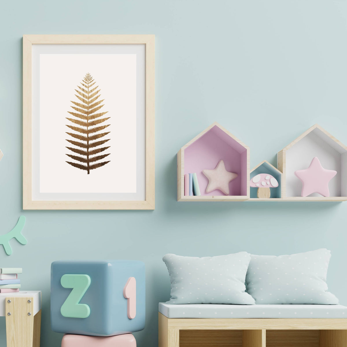 Wren Axis Botanical Wall Art Print — gallery image 17
