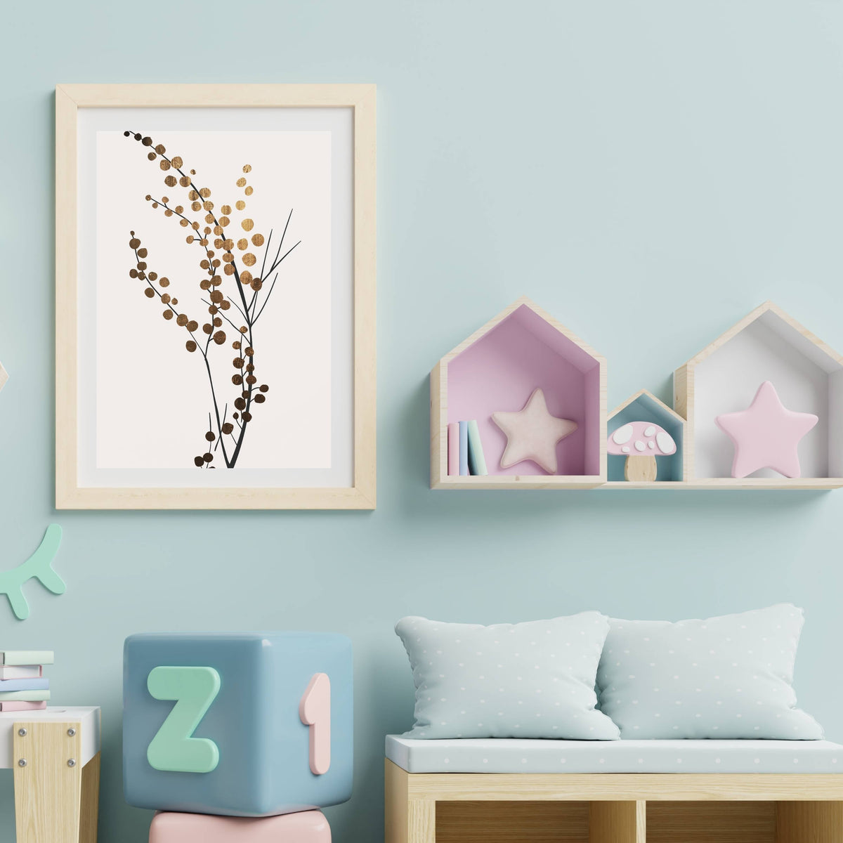 Sorrel Axis Botanical Wall Art Print — gallery image 7