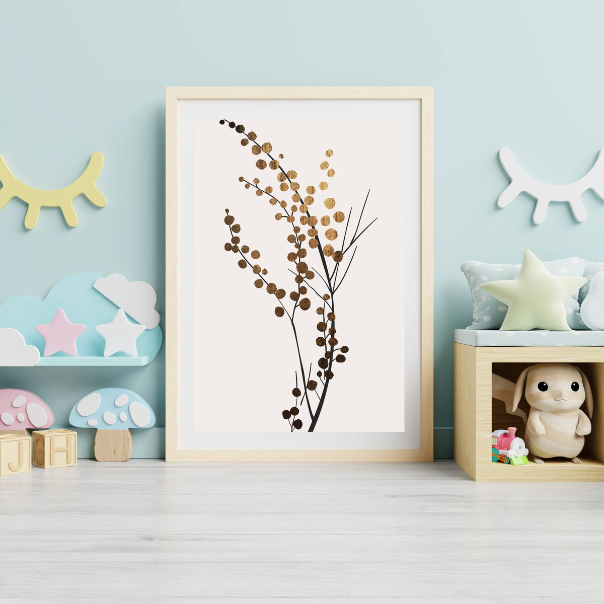 Sorrel Axis Botanical Wall Art Print — gallery image 9