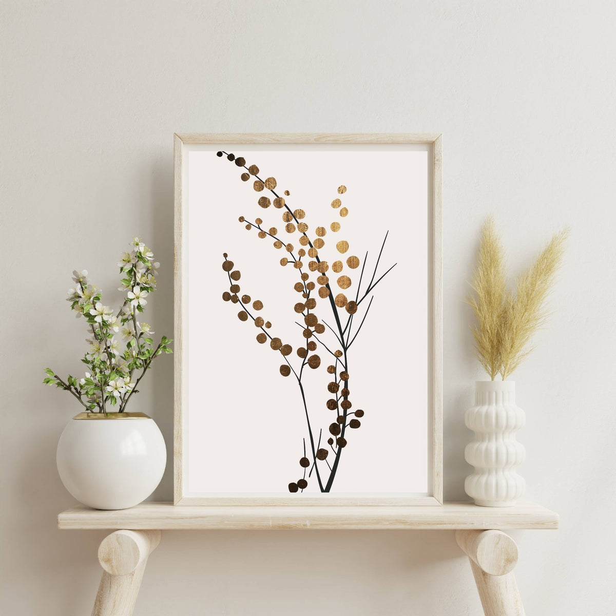 Sorrel Axis Botanical Wall Art Print — gallery image 3