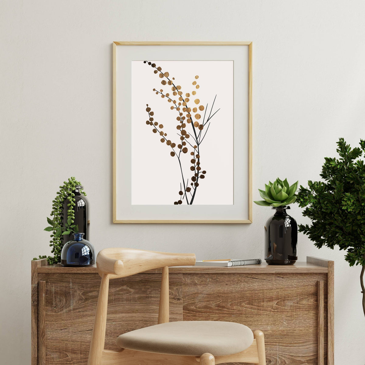 Sorrel Axis Botanical Wall Art Print — gallery image 10