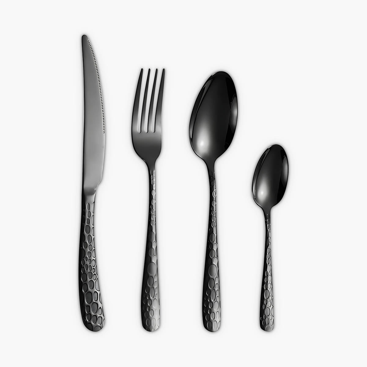 Tilden Axis Stainless Steel Honeycomb Flatware Set — gallery image 1