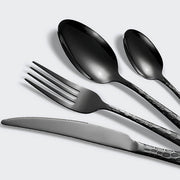 Tilden Axis Stainless Steel Honeycomb Flatware Set — gallery image 7