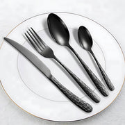 Tilden Axis Stainless Steel Honeycomb Flatware Set — gallery image 4
