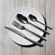 Tilden Axis Stainless Steel Honeycomb Flatware Set — gallery image 5