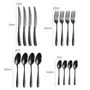 Tilden Axis Stainless Steel Honeycomb Flatware Set — gallery image 9
