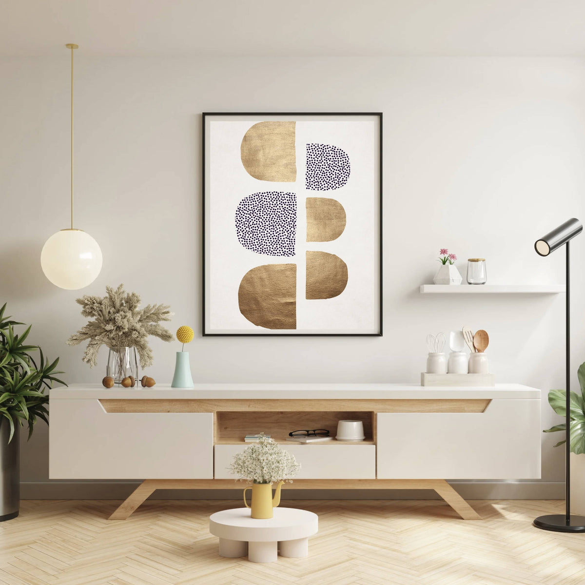 Reed Axis Geometric Wall Art Print — gallery image 18