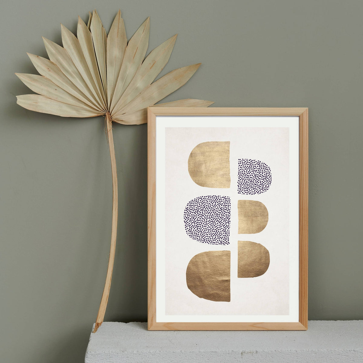 Reed Axis Geometric Wall Art Print — gallery image 5