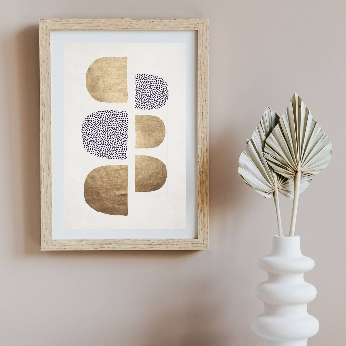 Reed Axis Geometric Wall Art Print — gallery image 3