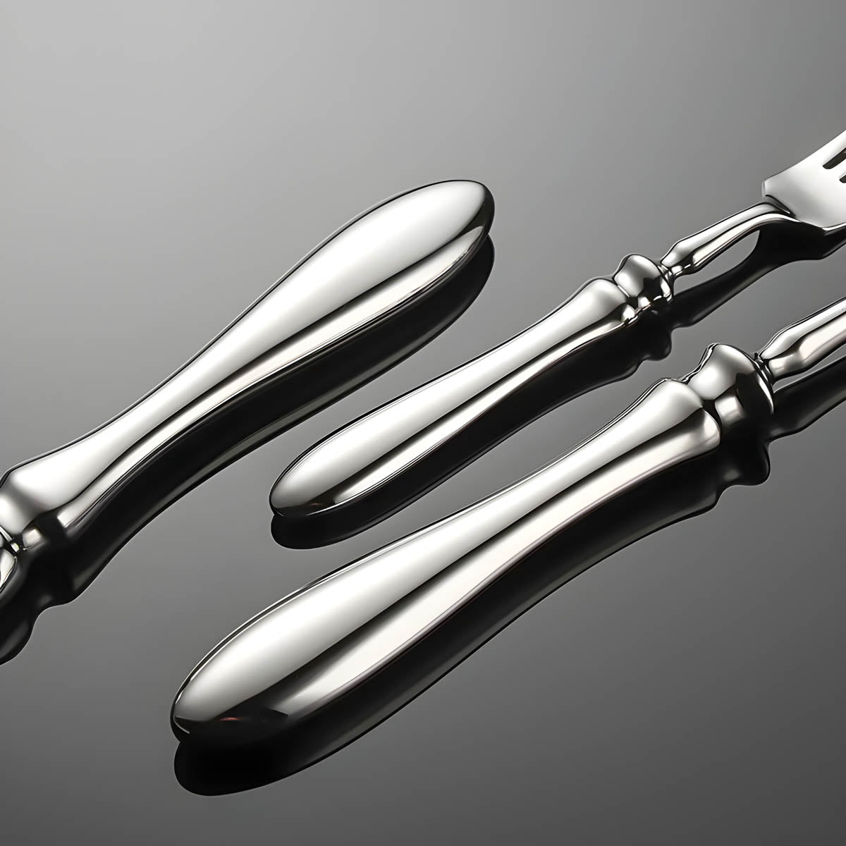 Marlow Axis Stainless Steel Flatware Set — gallery image 6